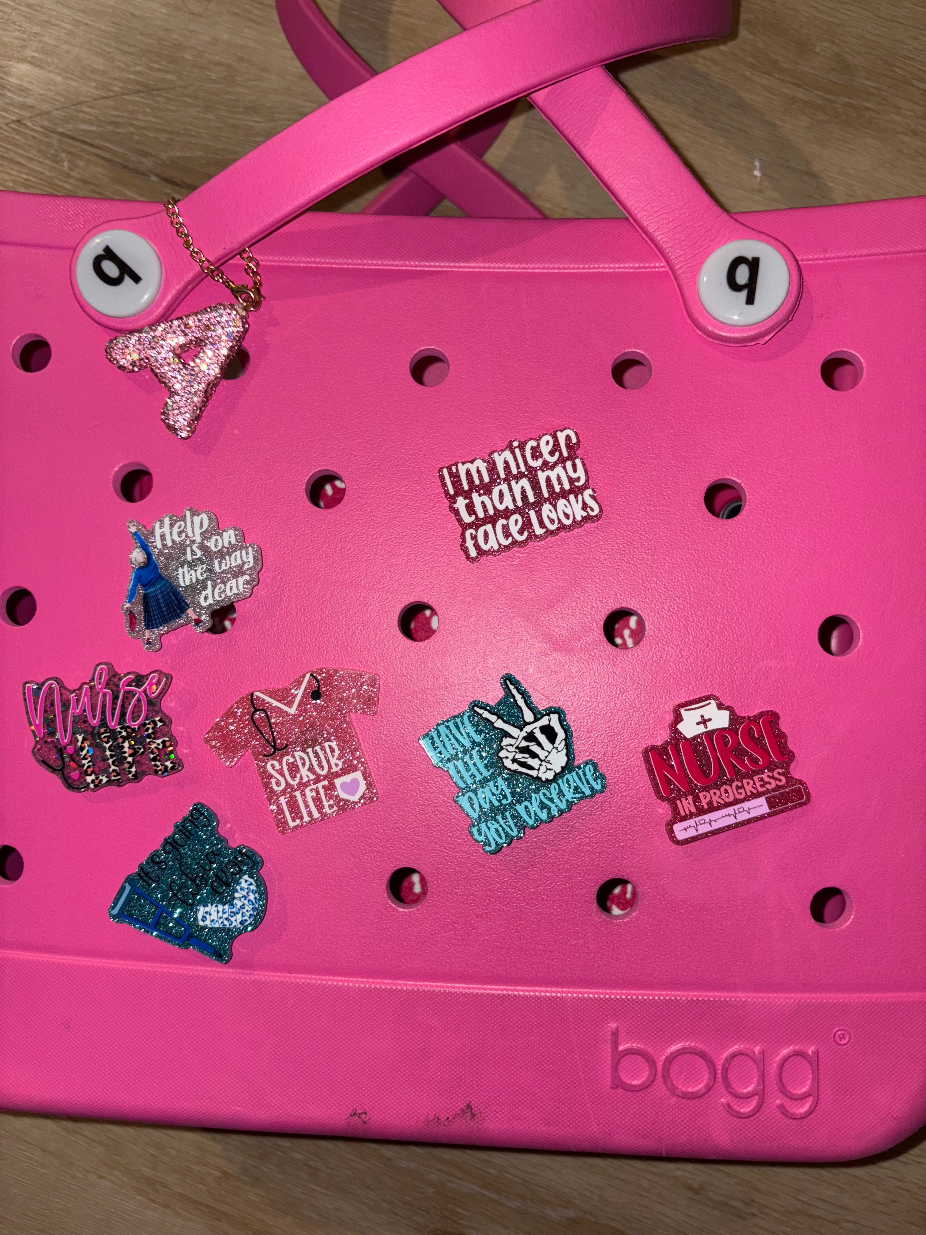 Bogg bag charms