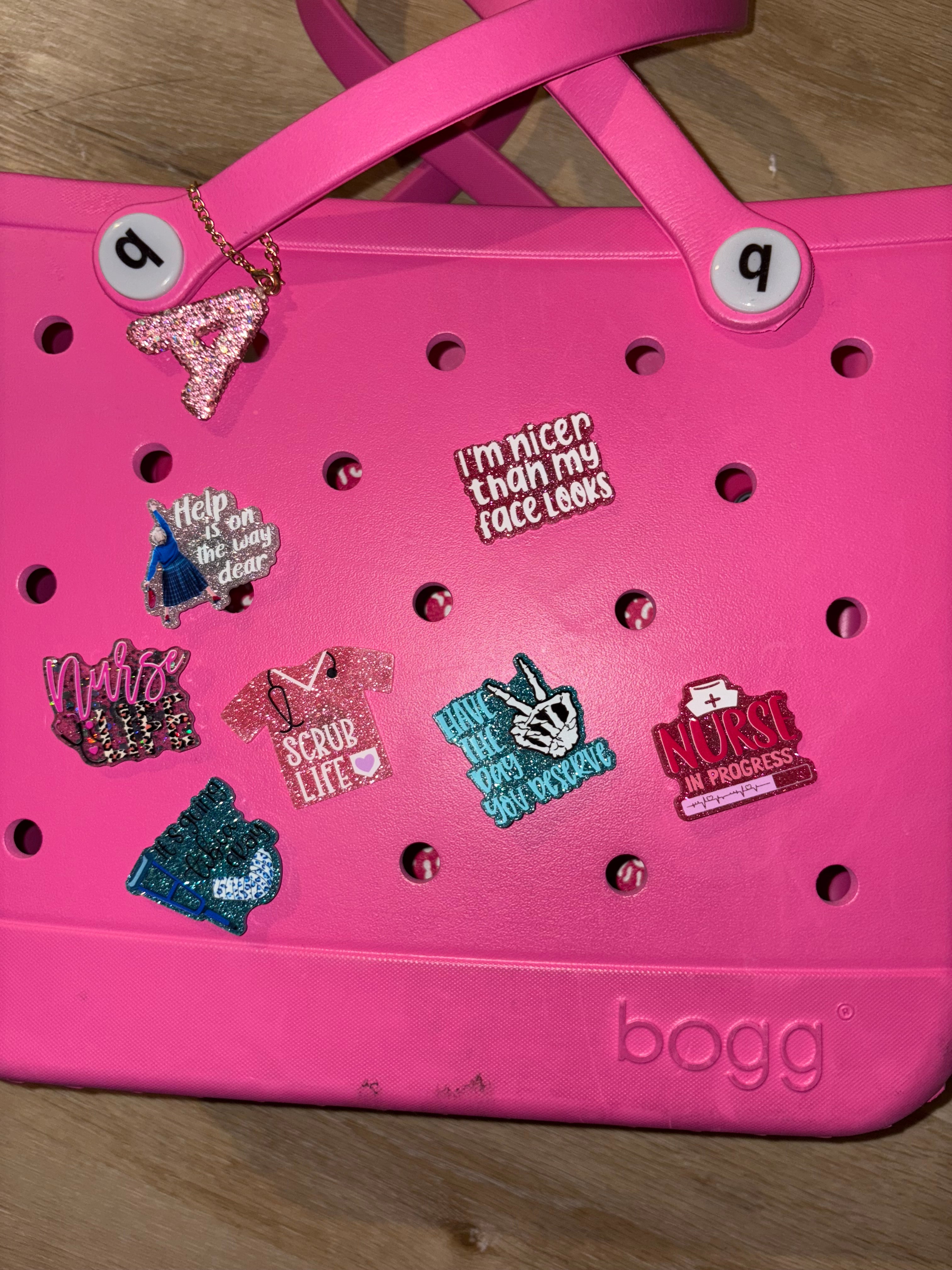 Bogg bag charms